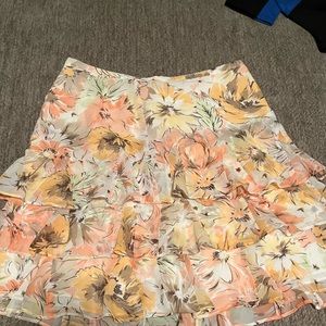 This is a pale skirt that has never been worn